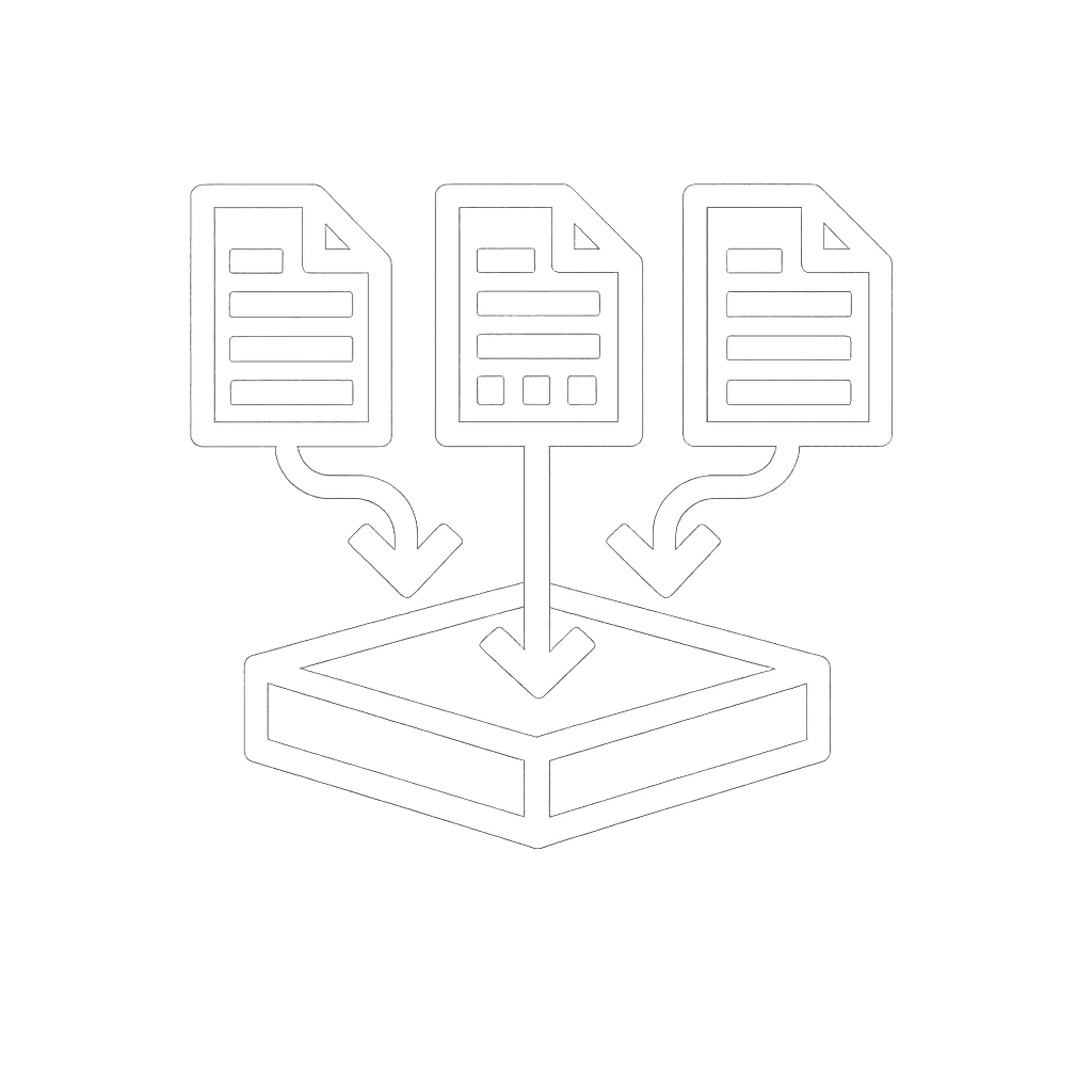 Illustration for data collection and submission